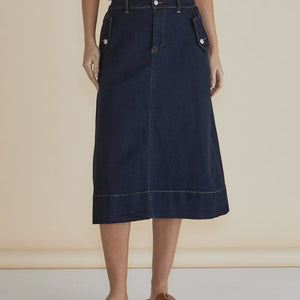 Astra denim skirt (BB8358)