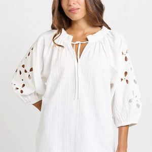 daisy broderie blouse (bb8643)