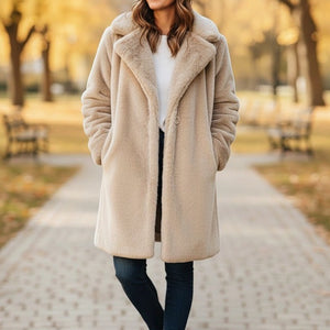 Faux mink coat (cl350078)