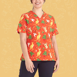 Ladies Xmas Scrub (CST346LS)