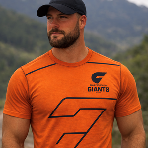 Giants MENS short sleeve warm up crew