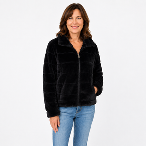Faux fur coat (cl350050)