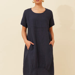 s/s midi dress (d521374)