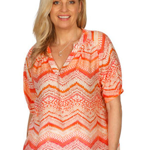 celebration print top (e2108)