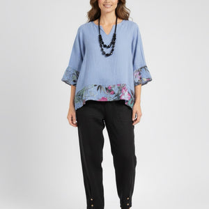 100% luxe 7/8 pant (et344)