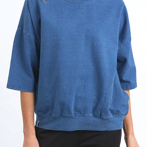 mazie sweat denim look (81x4479)