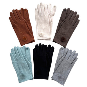 Wool blend gloves (gl340047)