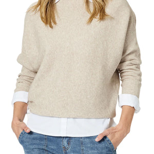 carmen batwing knit jumper (45181)