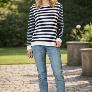 newport stripe top (48979)