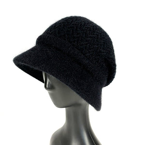 Rabbit fur hat (ht320075)
