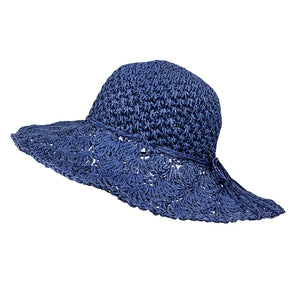 hand crochet floppy hat (ht320143)