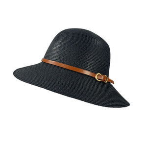 floppy hat +twist buckle band (ht320215)