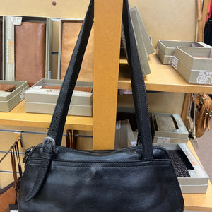 vintage leather shoulder bag (7832)