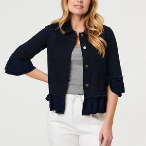 Jacket with frill (J522329)