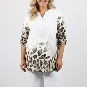 Top cotton linen (Jf568)