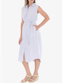 stripe dress (596j5117a)