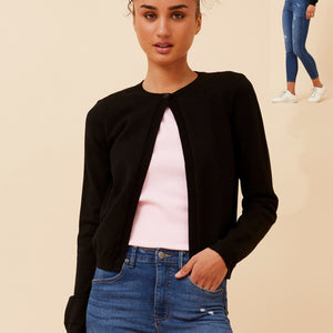 l/s button knit cardigan (kc524419)