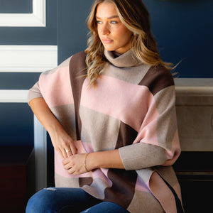 3/4 slv. oversized pullover (kp519095)