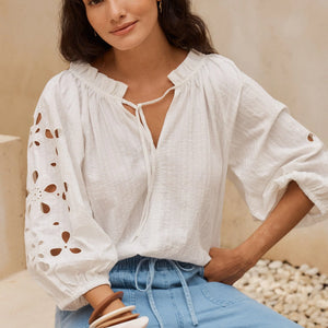 daisy broderie blouse (bb8643)