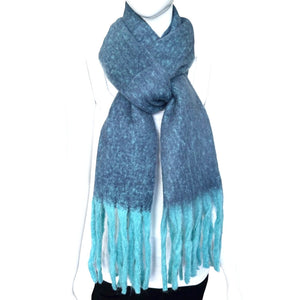 Melange fluffy scarf (sc310107)