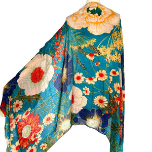 Floral print scarf (sc310131)