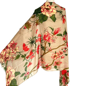 Scarf floral print (sc310133)