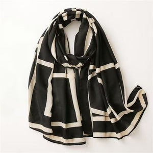 Abstract pattern scarf (sc310139)
