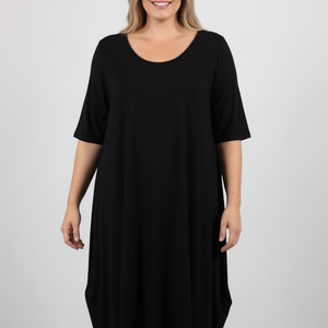 s/s bamboo maxi dress (t2149)