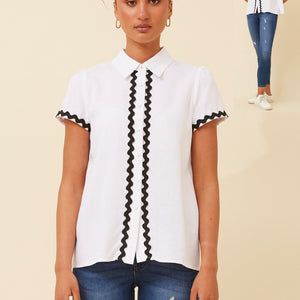 Wide Cuff Shirt (T521541)