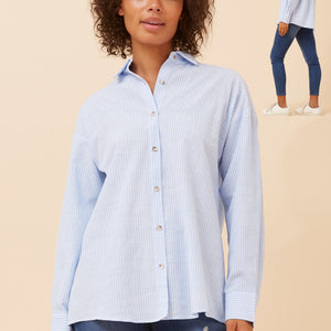 L/S stripe shirt (t524547)