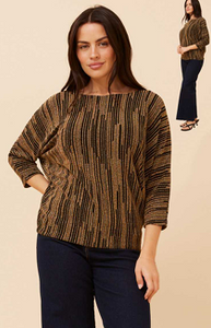 batwing lurex top (t526220)