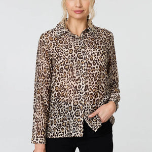 l/s print shirt with diamante (t735983)
