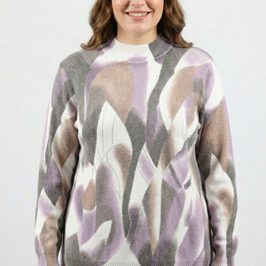 printed sparkle jumper (wt998)