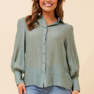 balloon slv. wide cuff shirt (t735456)