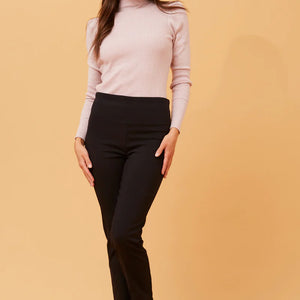 stretch wide waist pant