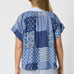 costa mesa print shirt (49761)