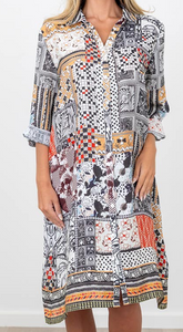rainbow skies dress (605)