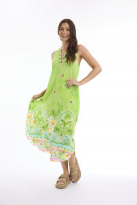 elena maxi s/less dress (30323)