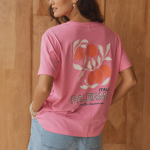 Ellia print tee (bb1092)