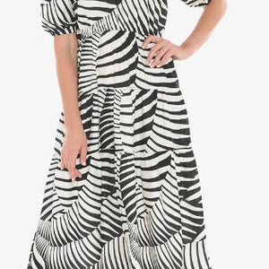 abstract frerm dress (596j5178a)