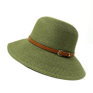 lux floppy hat with belt (ht220236)