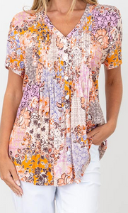 s/s heritage pintuck shirt (3BL9)