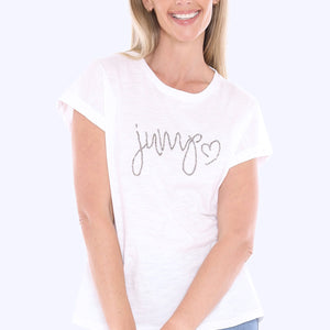 jump beaded tee (59612017a)