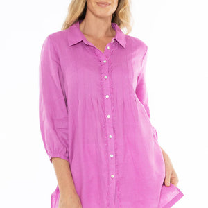 frayed tunic shirt (576j3104a)