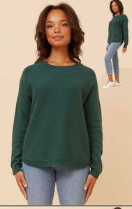 jersey knit jumper side zip (kp525380)