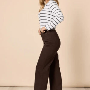 maddy pull on wide leg jean (45296)
