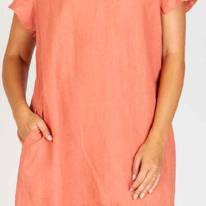 lux lexi ruffle dress (s540.270)