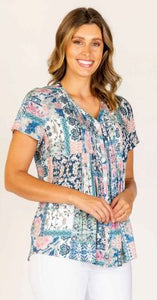 chloe pintuck shirt (1bl9)