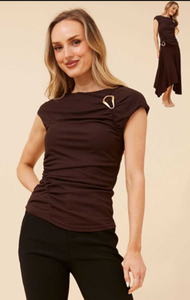 Cap sleeve top (T526160)