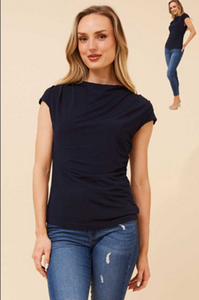 Cap sleeve top (t526838)